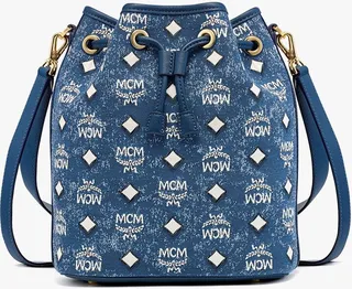 Dessau Drawstring in Vintage Denim Jacquard