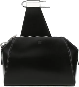 Crossbody bag realized in smooth calf leather characterized by embossed 4G motif at the front.