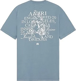 Amiri Precious Memories Tee in Slate
