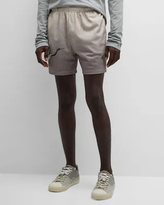 Men's Nash Graphic Mesh Basketball Shorts