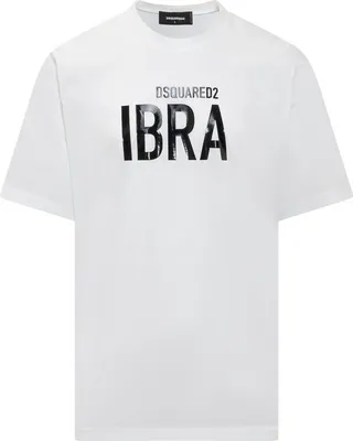 Dsquared2 Ibra-Printed Crewneck T-Shirt