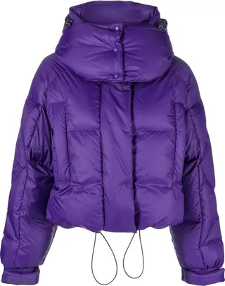 Feather-Down Puffer Coat