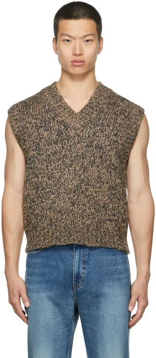 Recto Wool Sweater Vest