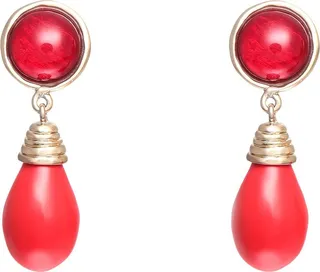 Earrings Red