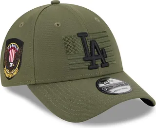 Men's New Era Green Los Angeles Dodgers 2023 Armed Forces Day 9FORTY Adjustable Hat