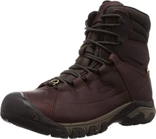 KEEN mens Targhee Lace High Polar Waterproof Insulated Snow Boots