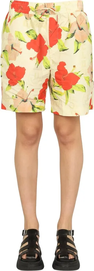 Floral Pattern Shorts
