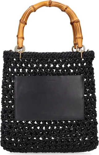 Small woven tote bag
