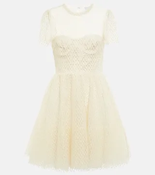 Mesh minidress