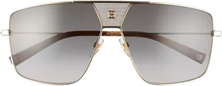 63mm Oversize Aviator Sunglasses