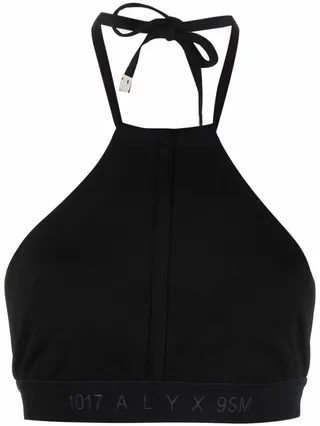 Butterfly halterneck top