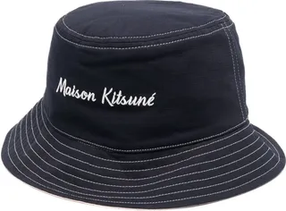 Logo-Embroidered Bucket Hat