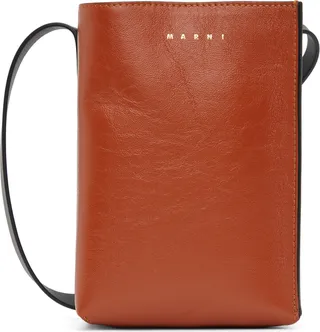 Marni Orange Nano Museo Bag
