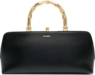 Goji leather tote bag