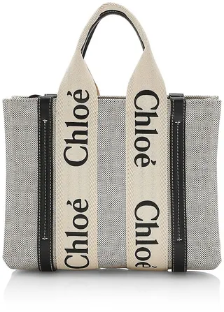 Small Woody Canvas Tote