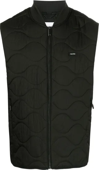 Quilted Zip-Up Vest