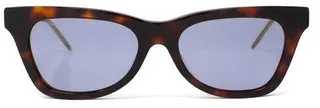 Gucci Eyewear Rectangular Frame Sunglasses