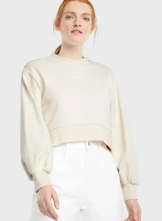 Classics Puffed Sleeve Sweatshirt