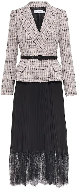 Hybrid blazer dress