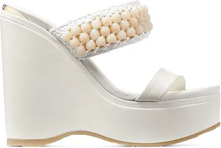 Jimmy Choo Amoure Wedge Sandals 130