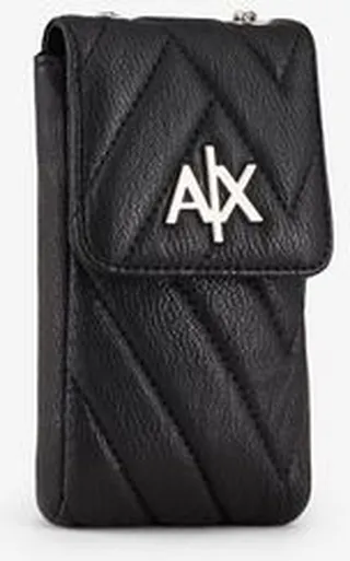 Eco leather chained phone holder