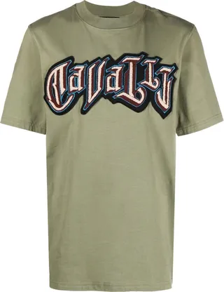 logo print cotton T-shirt