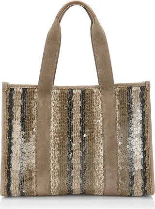 Glamour Sequined Tote