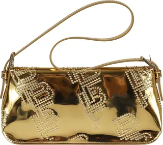 Dulce Studded Lac Shoulder Bag