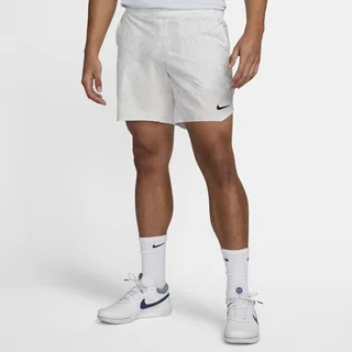 Nike Men's Court Dri-FIT Slam Tennis Shorts in Grey