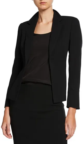 Ocelia Slit Crepe Jacket
