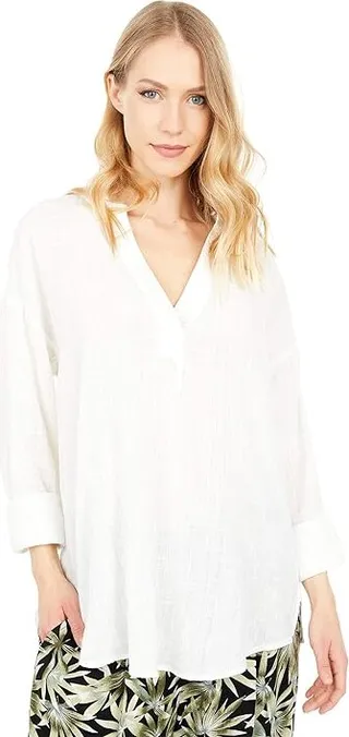 Rip Curl Classic Surf Tunic Shirt (Bone) Women's Swimwear