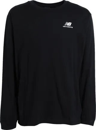 Nb Athletics Legacies Graphic Collage Long Sleeve Tee T-shirt Black