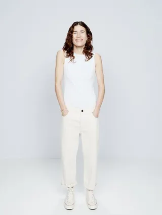 Dad Organic-cotton Baggy Boyfriend Jeans