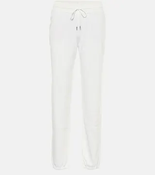 Quiberon silk and cotton sweatpants