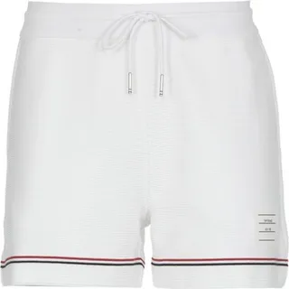 Thom Browne Logo Patch Drawstring Shorts