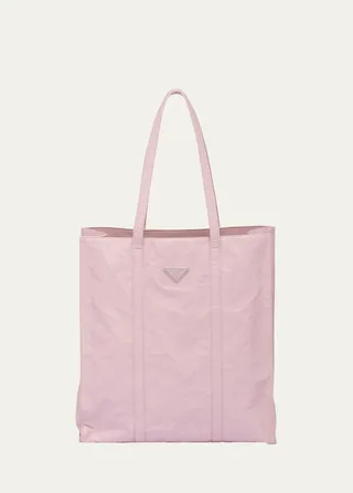 Small Antique Nappa Leather Tote Bag