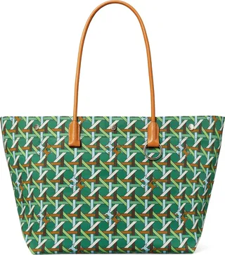 Canvas Basketweave Tote