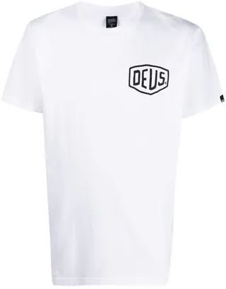 logo-print cotton T-shirt
