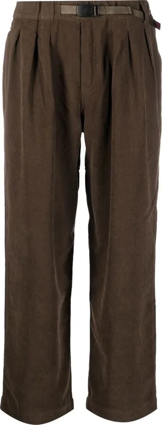 Straight-Leg Corduroy Trousers