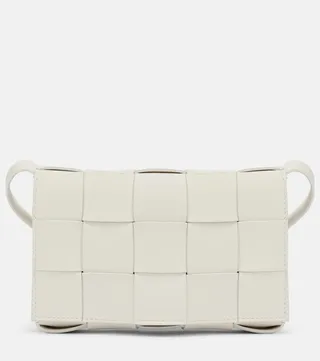 Cassette Small leather shoulder bag
