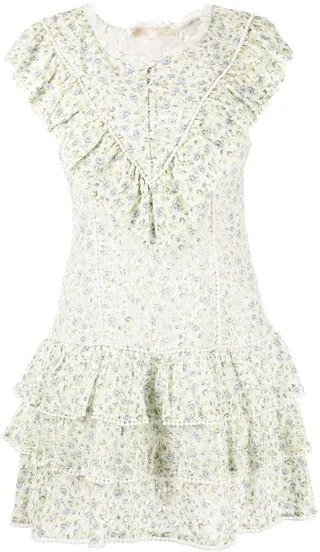 Lunetta floral mini dress