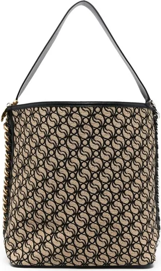 S-Wave monogram tote bag