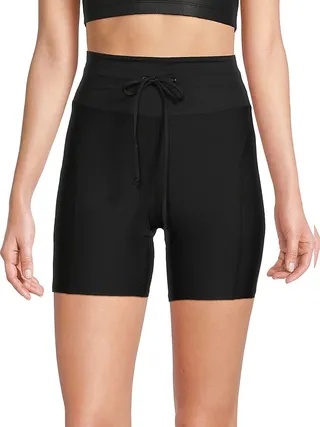 Drawstring Track Shorts