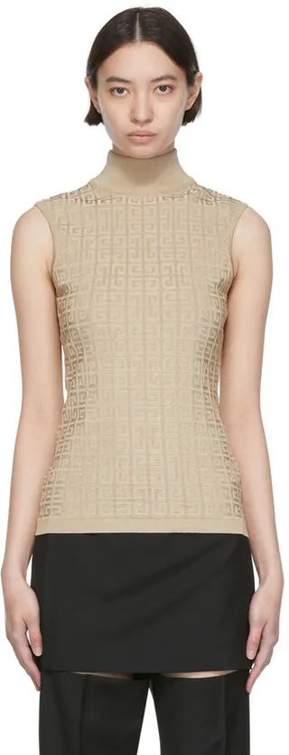 Givenchy Beige Viscose Turtleneck