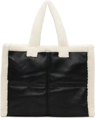 Stand Studio Black Large Lola Tote