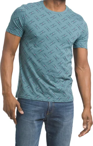 Hudson Print Short Sleeve Tee