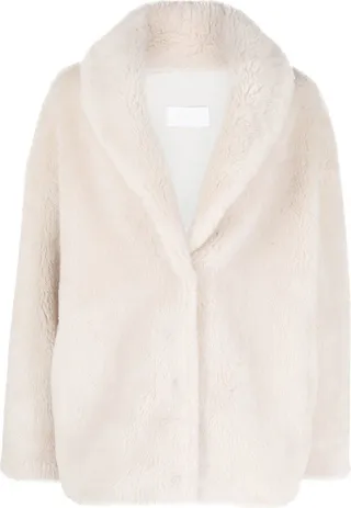 Shawl Collar Wool Jacket