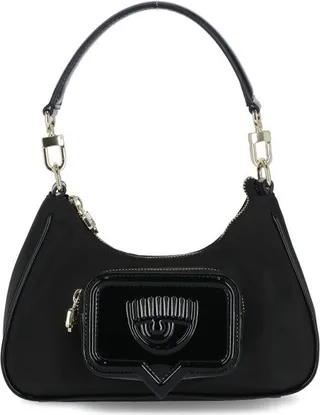 Chiara Ferragni Logo-Embossed Zipped Tote Bag