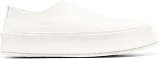 Slip-On Leather Sneakers