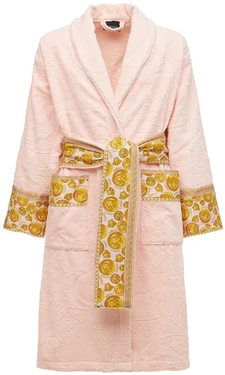 Medusa cotton bathrobe